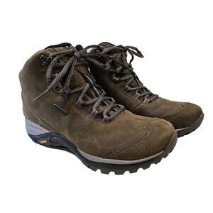 Merrell Hiking Boot Women's 8 Siren Traveller 3 Mid Vibram Waterproof Brown
